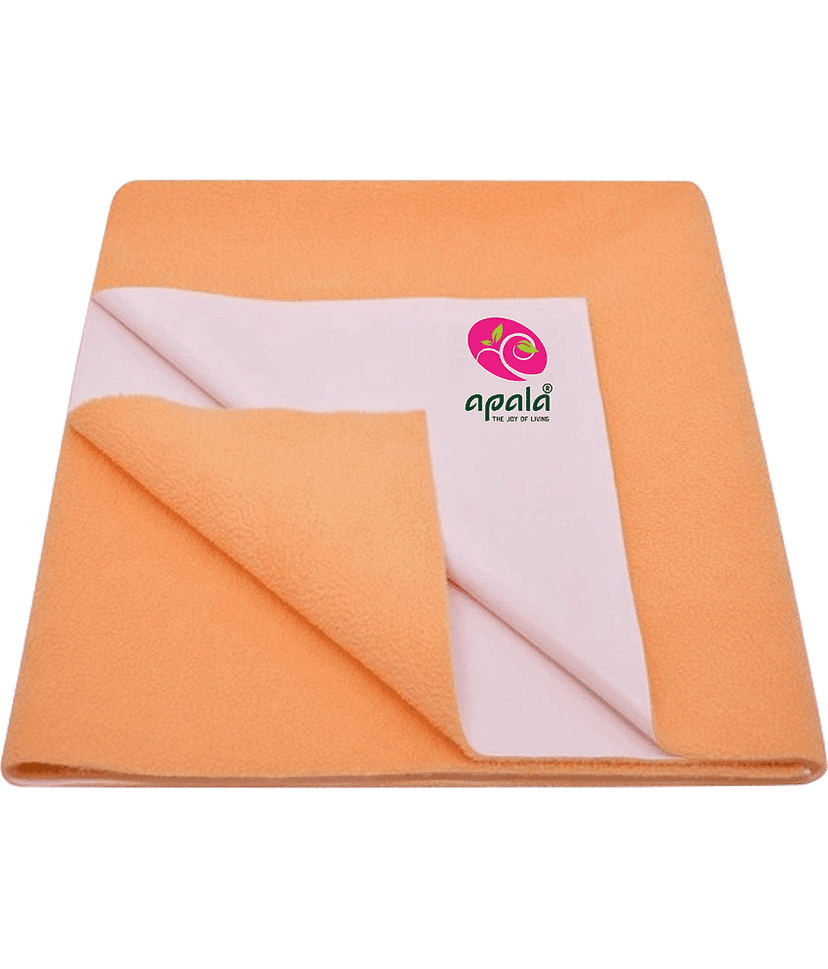 Apala Purple Laminated Bed Protector Sheet ( Pack of 1 )