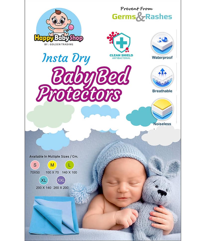Apala Purple Laminated Bed Protector Sheet ( Pack of 1 ) view 2