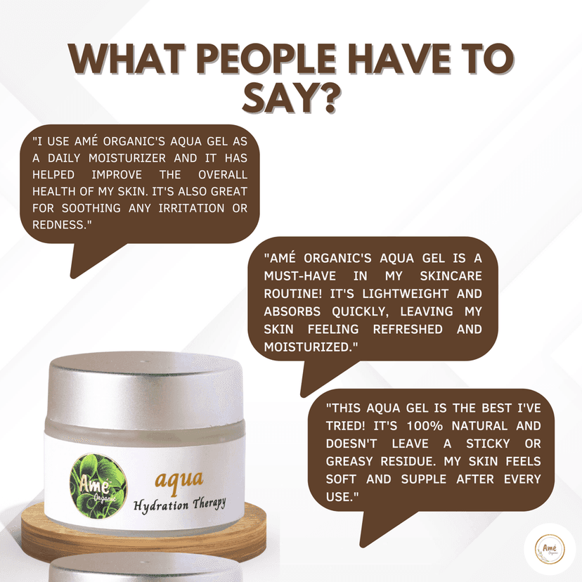 Ame Organic™ | AQUA | Hydration Therapy Mask | 50gm view 3