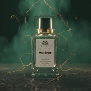 Essent Perfumes Khus Vetiver Eau de Parfum (EDP) – Earthy Vetiver Woody Long Lasting Perfume – Unisex Fragrance