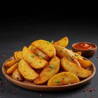 Potato Wedges 100 Gms