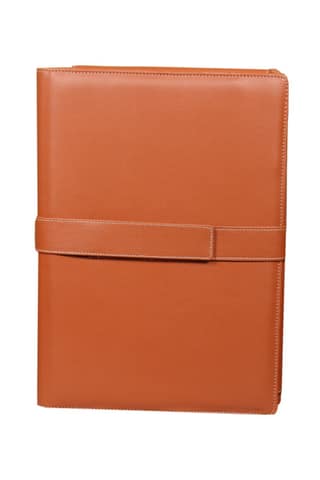 Sukeshcraft Army Dak File Folder With Loop (Grain Tan)