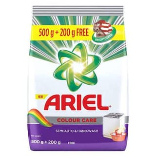ARIEL COLOUR CARE 500G PWD 200G FREE