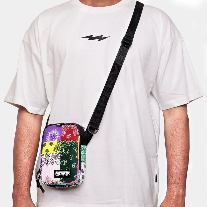 Patchwork Bandana Sling Bag Mini Pro view 3