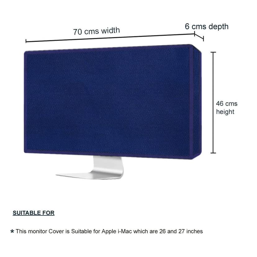 PalaP Dust Proof Monitor Cover for DELL All in ONE Desktop 27 inches view 3
