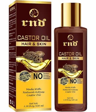 Cold Pressed Castor Oil For Hair Growth |100% Pure & Organic Hair Oil