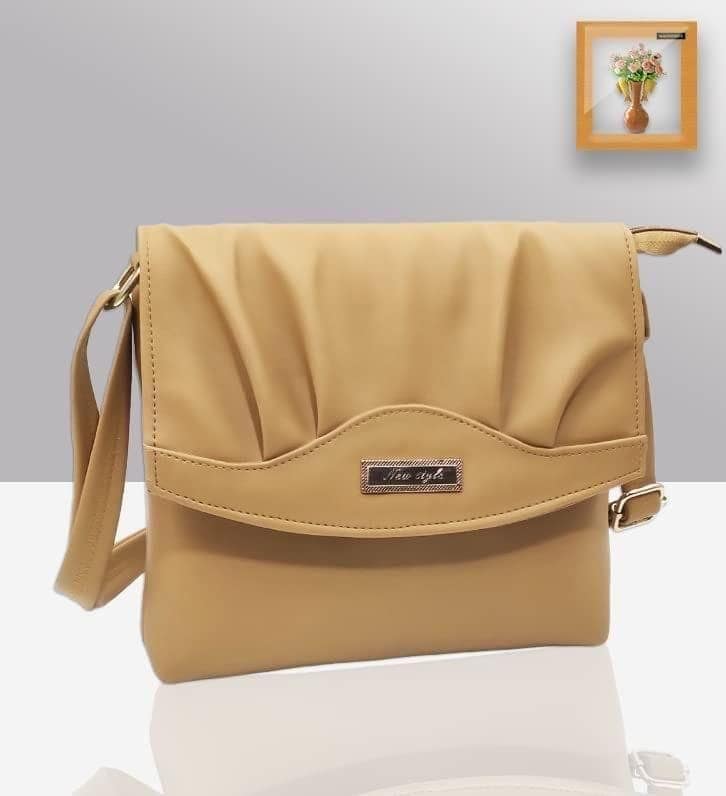 Magnifique Women's Hand/Sling/Side Bag/purse Polyurethane Western (Yellow) view 2