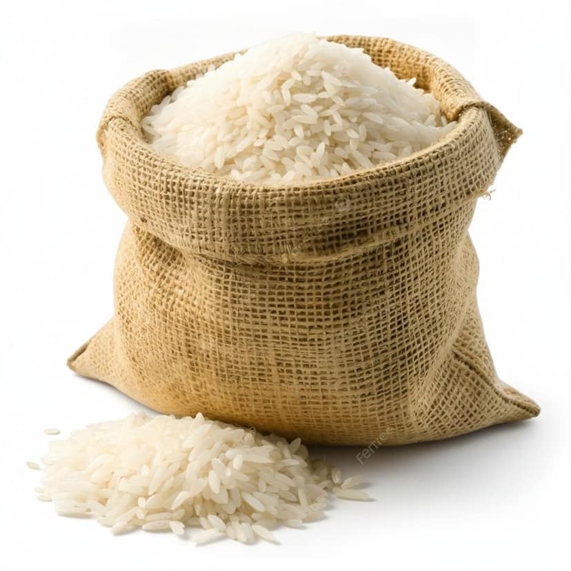 Premium White Rice - 50 kg - One burlap sack