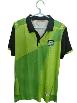 GS Sports Green Polo T-Shirt - Performance & Style