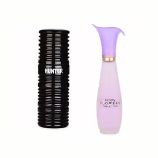 Ossa Hunter EDP 30ml And Vision Flower EDP 35ml Long Lasting Fragrance Perfume Combo For Men Women (Pack of 2)