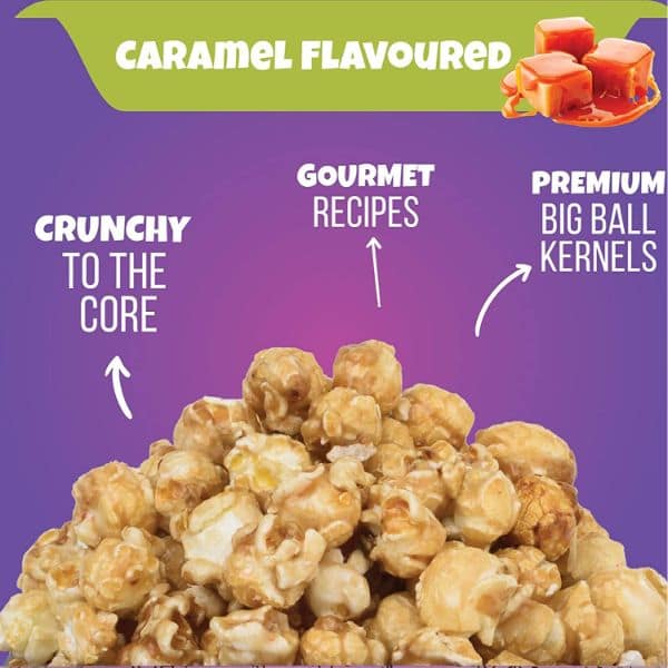Popcorn & Company Cheesy Sriracha Popcorn I Crispy Popcorn I Spicy Popcorn Regular Tin 60 Gms view 4