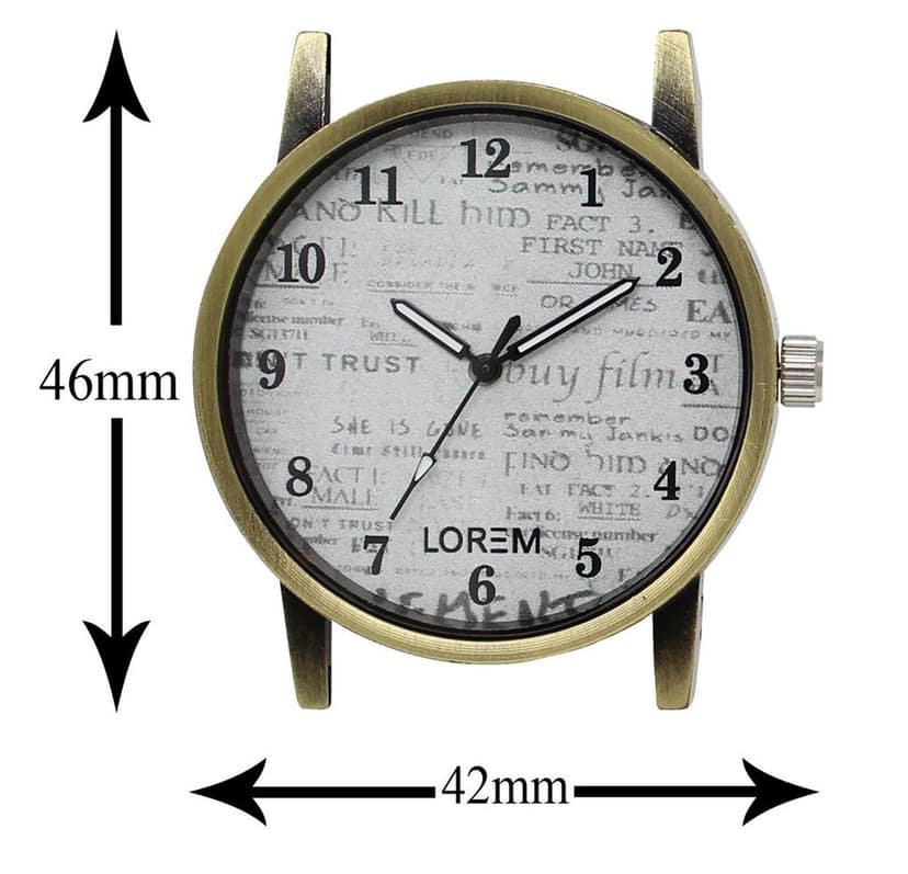 LOREM Never GiveUp Analog Watch for Men view 5