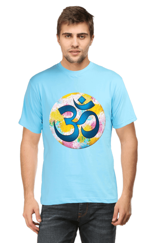 OM Unisex Graphic Printed Half Sleeve T-Shirt