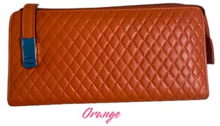 Leather stylish hand wallet for ladies
