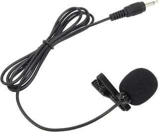 Wired Collar Microphone with Clip for Mobile, YouTube, Vlogging, Recording & Online Classes