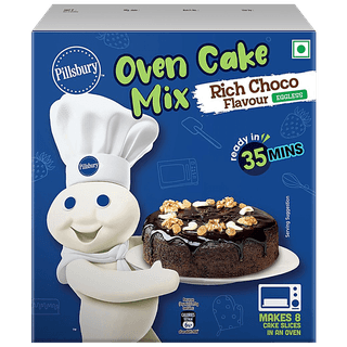 Pillsbury Rich Choco Egg Free Preparation Oven Cake Mix, 270gm
