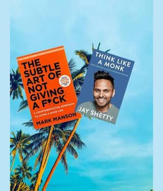 Think Like A Monk + The Subtle Art Of Not Giving A F… (Paperback, Jay Shetty, Mark Manson)