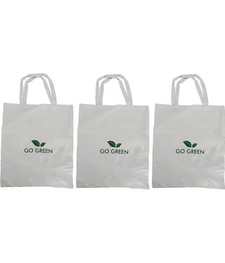 Double R Bags - Beige Cotton Grocery Bag