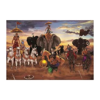 Pandava Premium Fridge Magnet (Size 4x6 Inch)