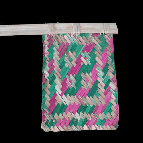 KANDUKUR Traditional Indian Woven Bamboo Hand Fan view 3