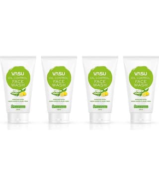 Vasu - Excess Oil Removal Face Wash For Normal Skin ( Pack of 4 )