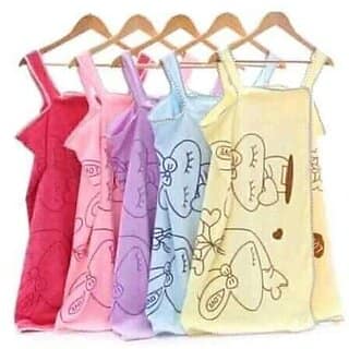 Microfiber Soft Bath Towel and Lady Spa Shower Towel Fashion Women Wearable Quick Dry Magic Bathing Beach Spa Bathrobes