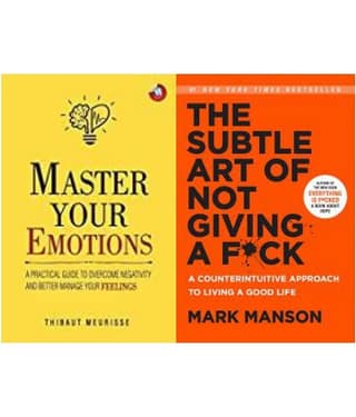 Master Your Emotions + The Subtle Art ( Paperback )