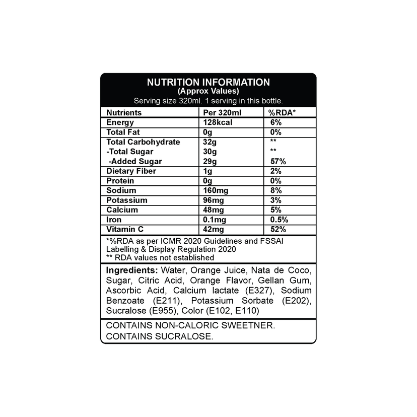 Frutika Coko Coko Orange Juice with Nata De Coco 320ml view 2