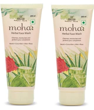 Moha Herbal Facewash 200ml (Pack Of 2)