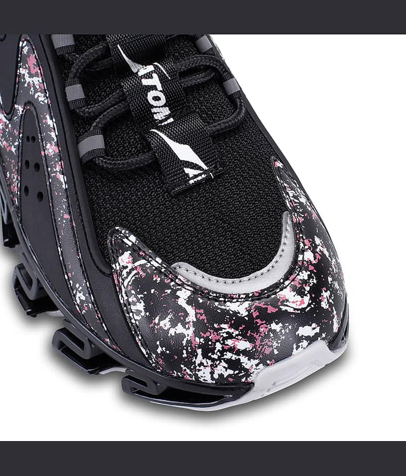 ATOM Multi Print Black Men's Lifestyle Shoes view 7