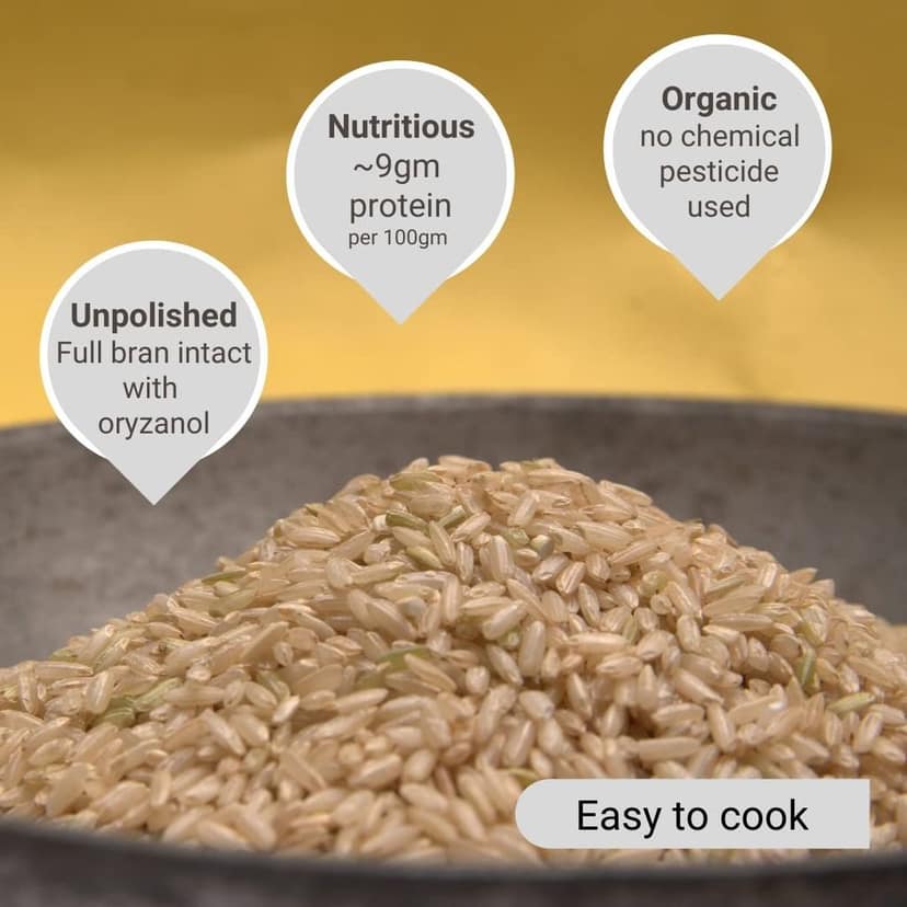 Unpolished Brown Rice (10Kg Pack) view 6
