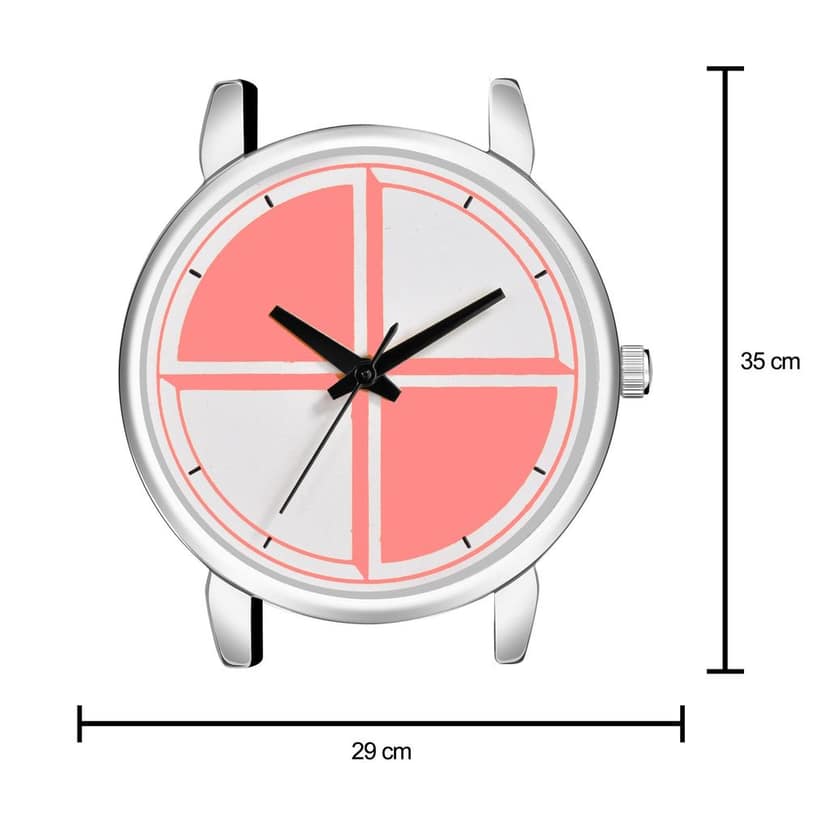 Loretta MT-358 Pink Leather Belt Slim Dial Women & Girls Watch view 4