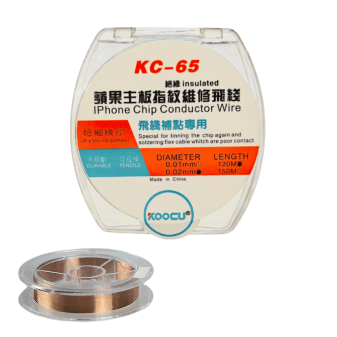 0.01mm Copper Jumper Wire for iPhone Chip Conductor Wire