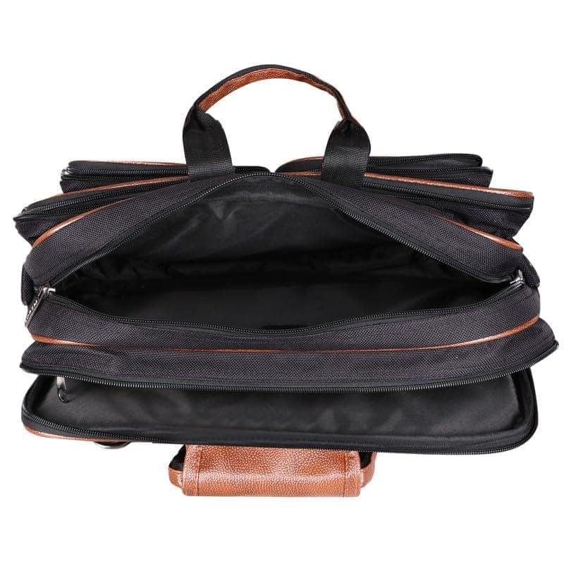 LOREM 28L Messenger Bag For Men - Faux Leather view 6