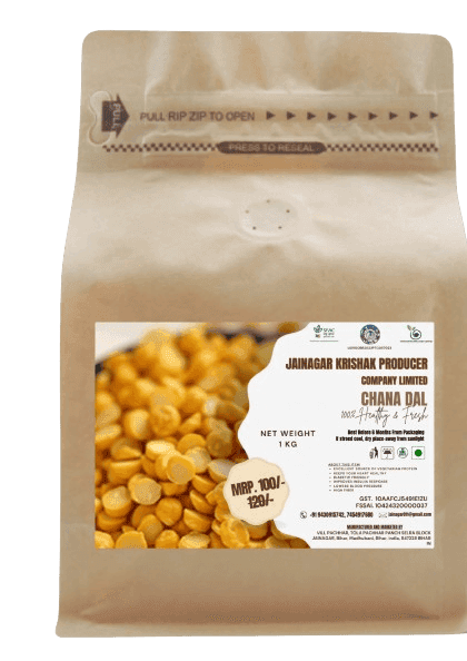 Chana Dal (1 KG) - "Dal is the king of the kitchen, the heart of the meal." view 3