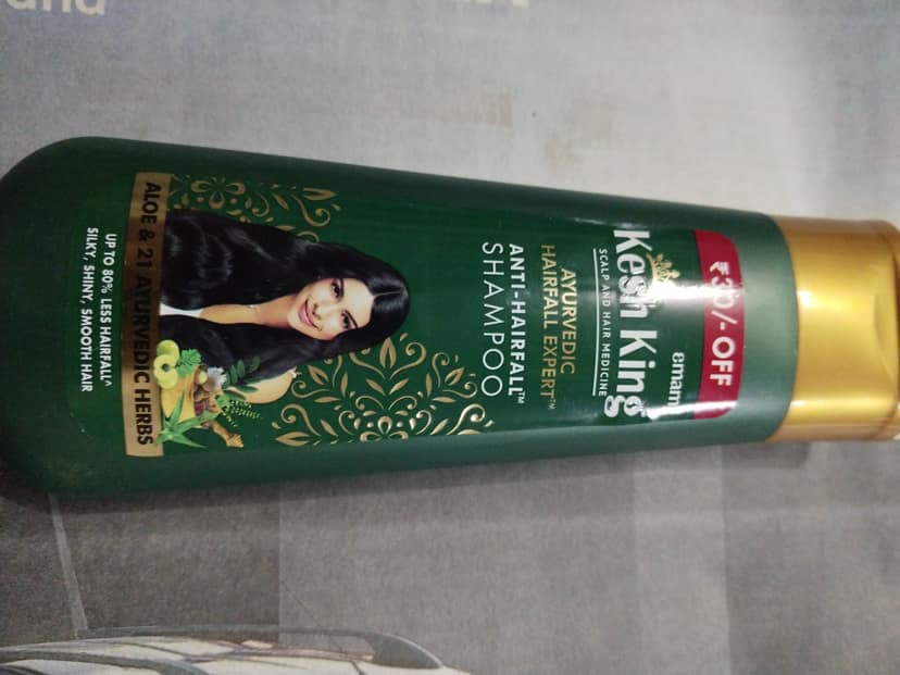 Emami kesh king ayurvedic anti hairfall shampoo