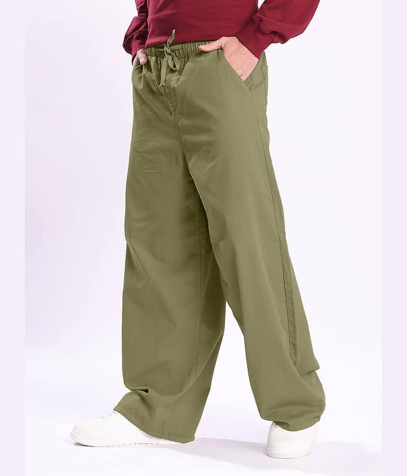 Bene Kleed Baggy Men's Trouser - Green ( Pack of 1 ) view 2
