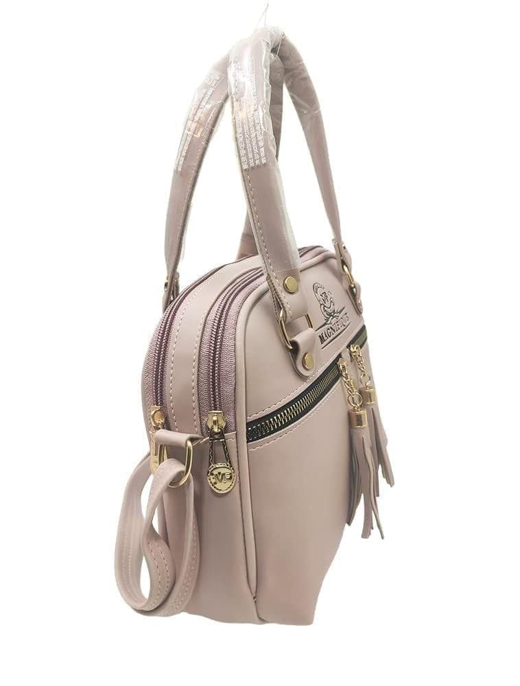 Magnifique Women's Hand/Sling/Side Bag/purse Polyurethane Western (Black) view 3