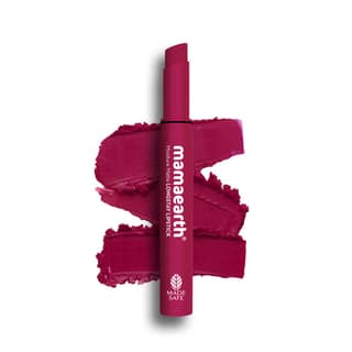Mamaearth Moisture Matte Longstay Lipstick With Avocado Oil & Vitamin E For 12 Hour Long Stay-12 Berrylicious Magenta - 2 G Mamaearth Moisture Matte Longstay Lipstick With Avocado Oil & Vitamin E For 12 Hour Long Stay-12 Berrylicious Magenta - 2 G - Berr