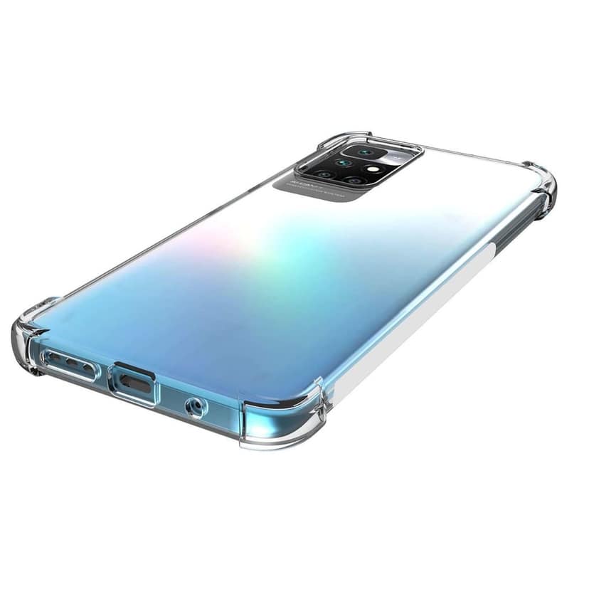 USTIYA for Xiaomi Redmi 10 Case Clear TPU Four Corners Cover Transparent Soft funda view 4