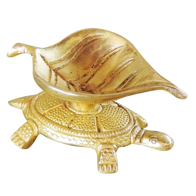 Brass Decorative Tortoise Deepak (BSMAS1056 C) view 2