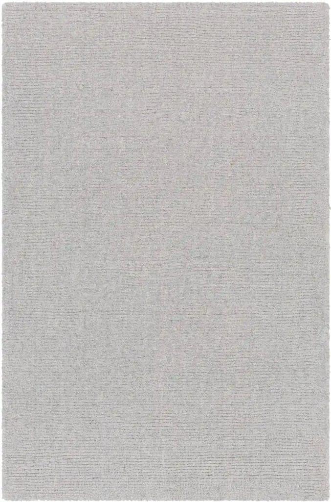 Hand Tufted Bari Gray Wool Rug view 2