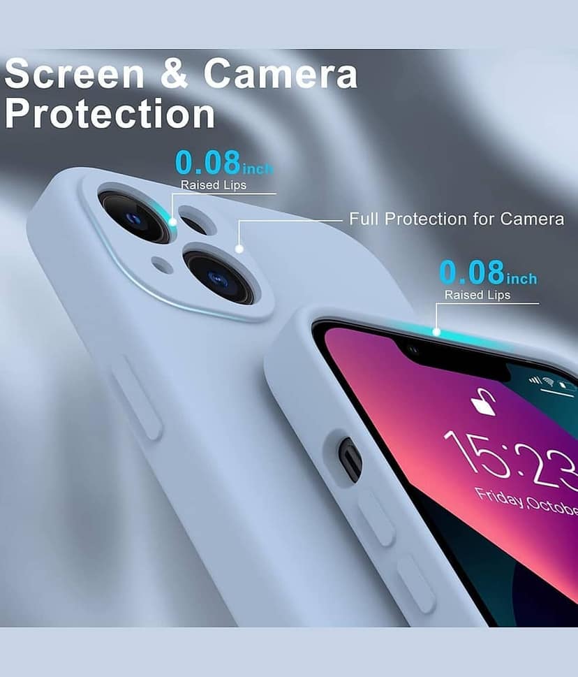 BIG WINGS Shock Proof Case Compatible For Silicon Apple iPhone 13 ( Pack of 1 ) view 2