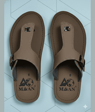 MAAN Grey Men's Thong Flip Flop