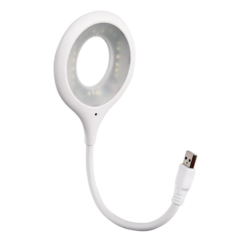 LED USB Light for Laptop, 16 LED Night Lights for Bedroom, Lightweight Small LED Reading Light Lamp with Flexible Neck, Desk Light for Home, Travel, Study, Office (1 Pc) view 3