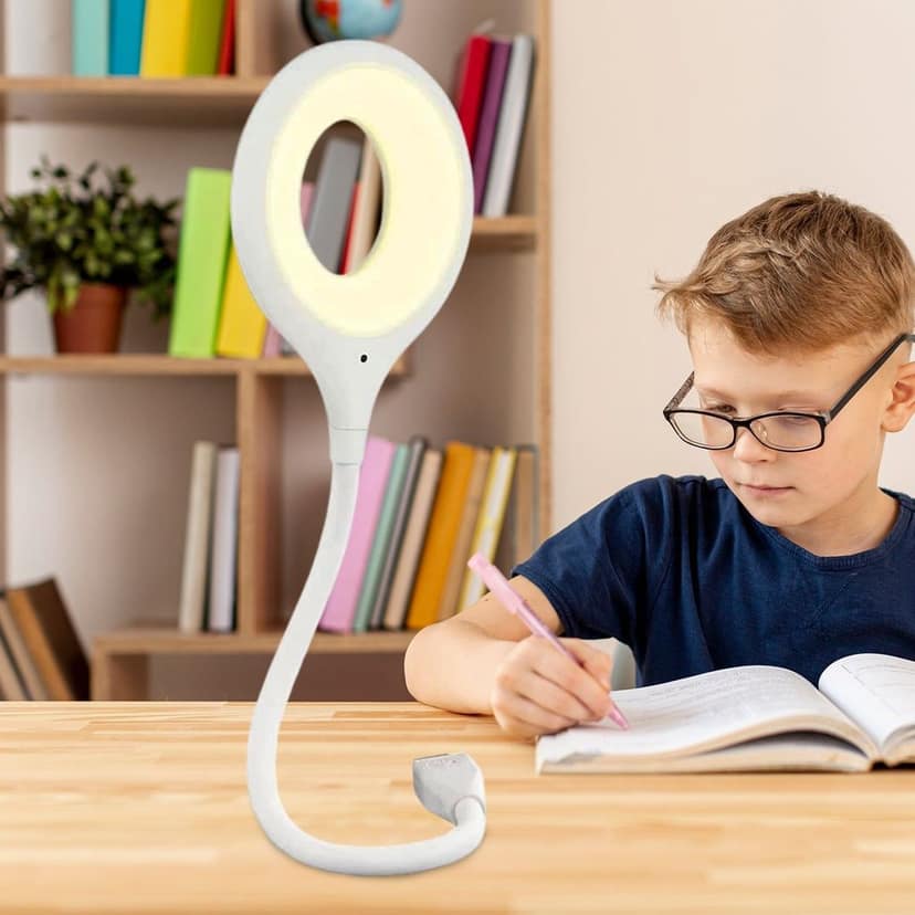 LED USB Light for Laptop, 16 LED Night Lights for Bedroom, Lightweight Small LED Reading Light Lamp with Flexible Neck, Desk Light for Home, Travel, Study, Office (1 Pc) view 5