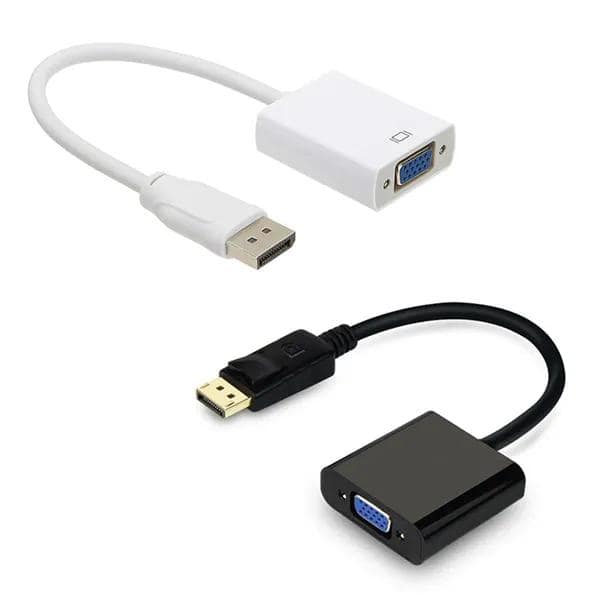 Champion DisplayPort (Male) to VGA (Female) OTG (On-The-Go) Adapter/ Converter
