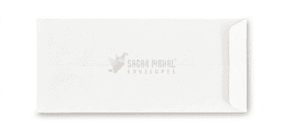 Premium 9×4 Inch White Window Mailing Envelopes – 90 GSM, Box of 250 | Ideal for Invoices & Documents