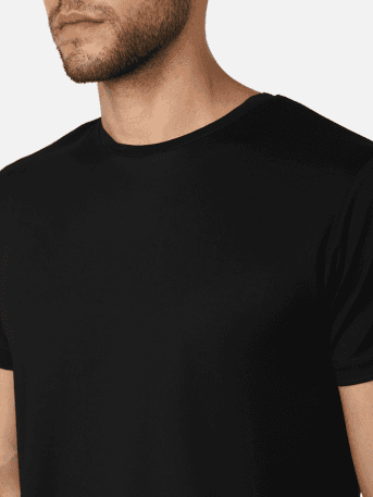 Hummel Budoc Mens T-Shirt Pack Of 2(black/True Blue) view 8