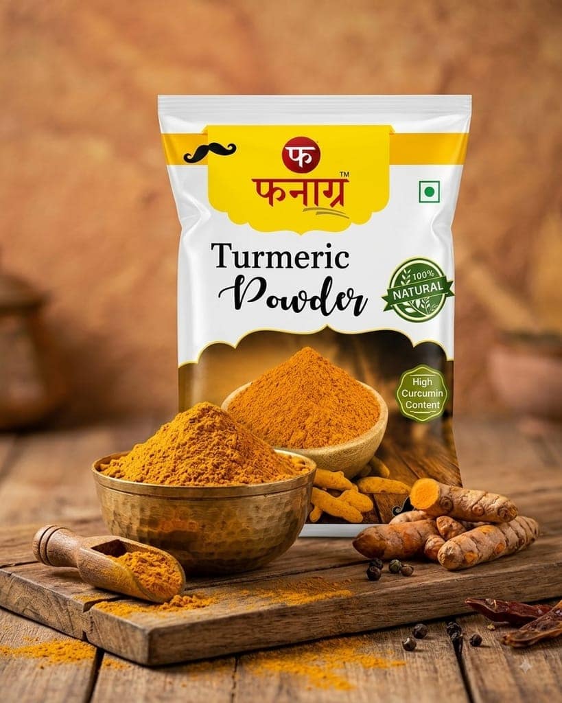 Phenagra Turmeric (Haldi) Powder 500g 100% Natural view 3